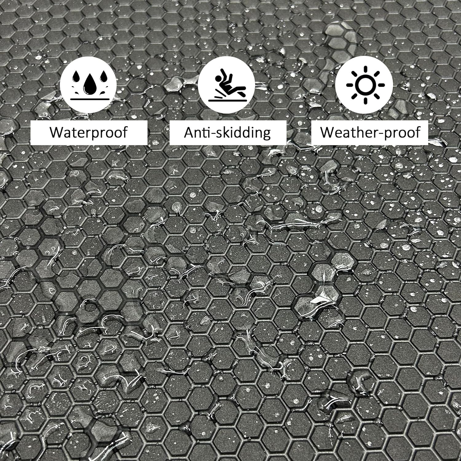 Eva Foam Boat Decking Floor Sheets Thick Non-slip Faux Teak Marine Carpet for Kayak RV Yacht Motorboat Skateboard Skimboard Step Pool Garden By PAIDU