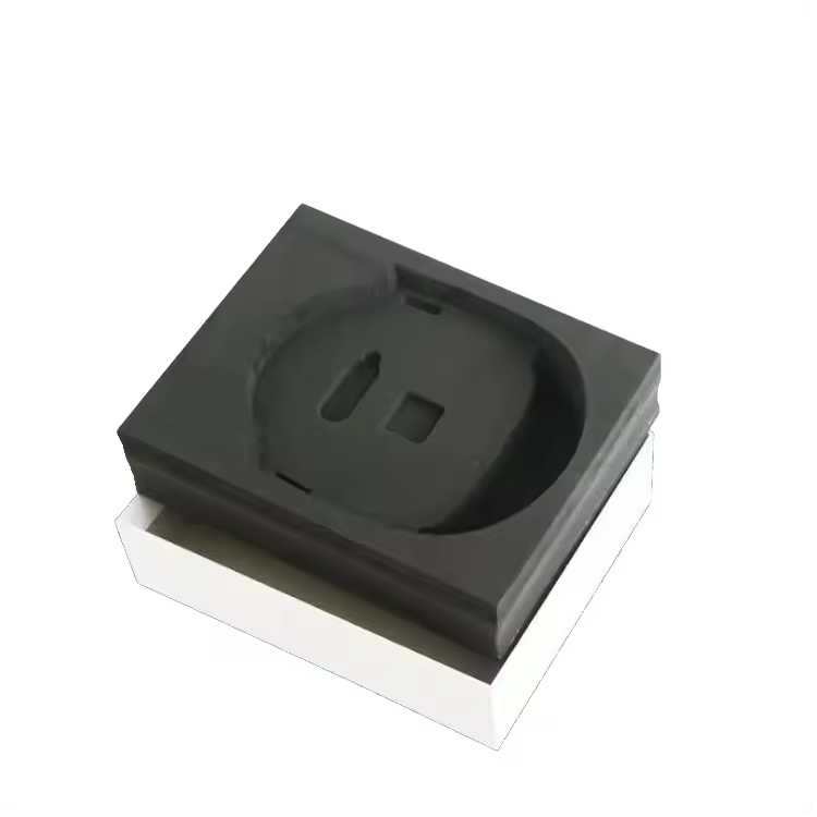 Paidu High quality Custom sponge packing carbon fiber texture and velvet CNC die cut gift box EVA foam insert for tool box liner