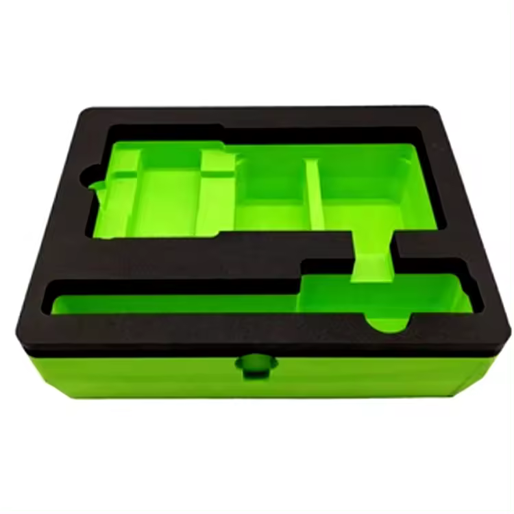 Paidu Custom All kinds of CNC Cutting EVA Foam With Carbon Fiber Surface For Luxury ballpoint pen Protective Packaging