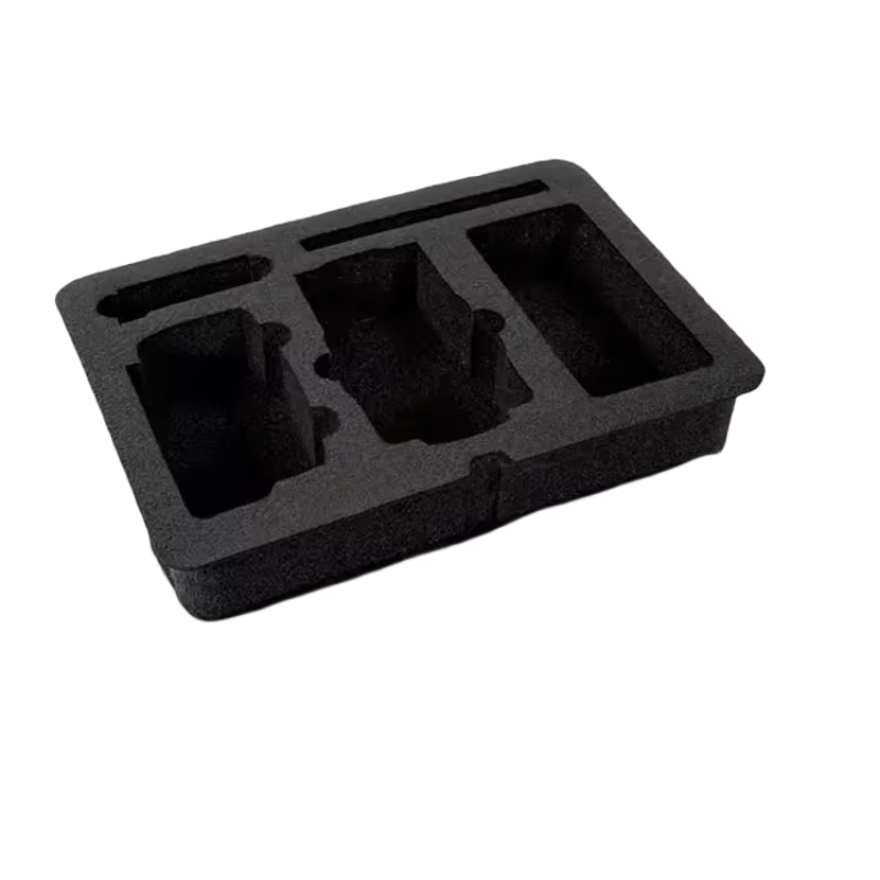 Paidu Custom Protective Different Shape Packing Protection Conductive Black EVA Foam Insert Tray For Jewelry