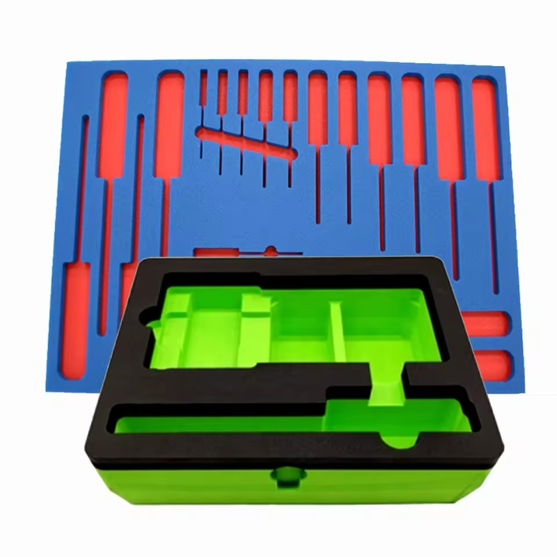 Paidu Factory Price Custom Eco-friendly different Shape shockproof Protective Package Die cut EVA foam box inserts